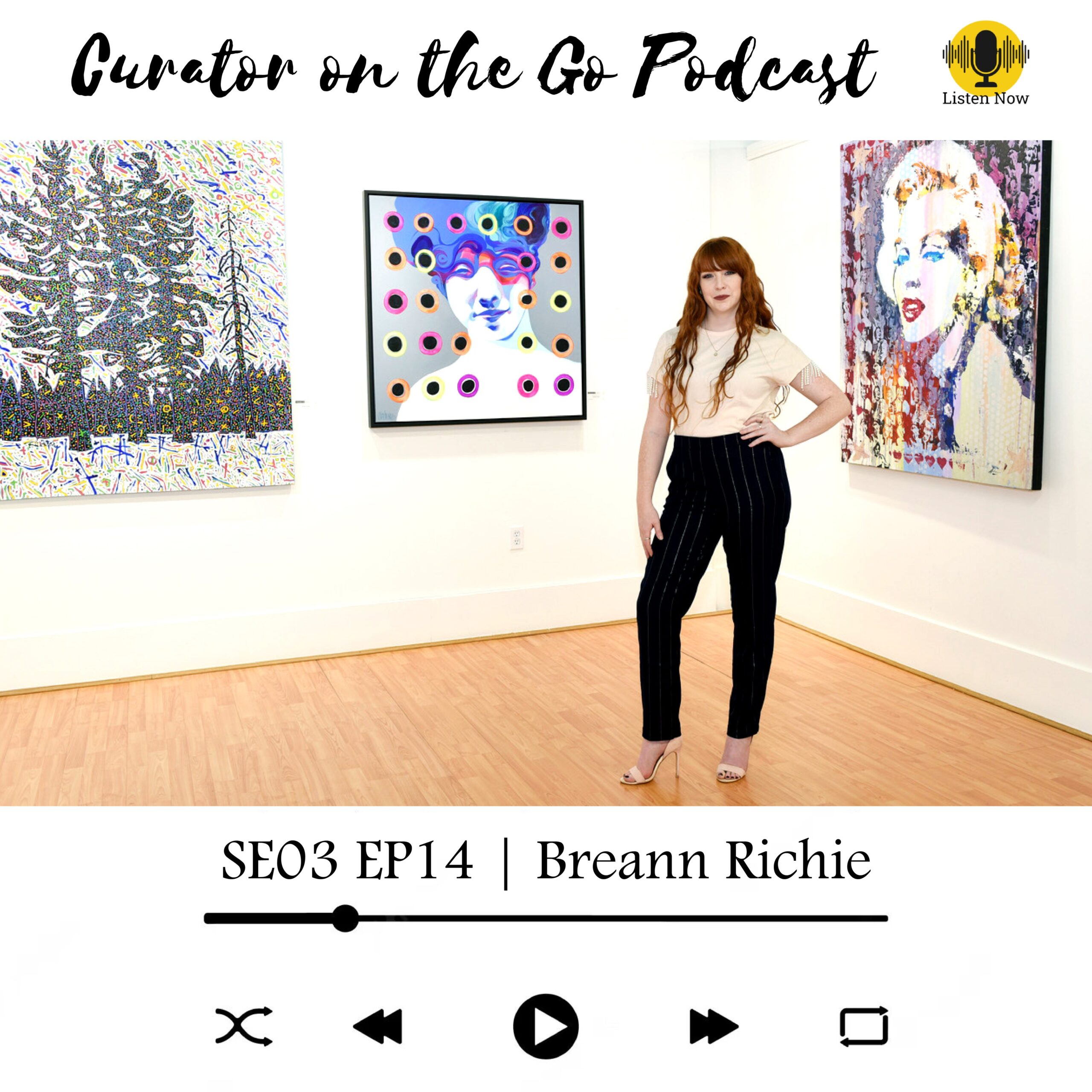 Breann Ritchie Crescent Hill Gallery Curator on the Go Podcast